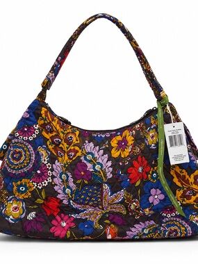 Vera Bradley Marcelle Shoulder Bag Colorful Bouquet NWT Quilted Floral bag NWT